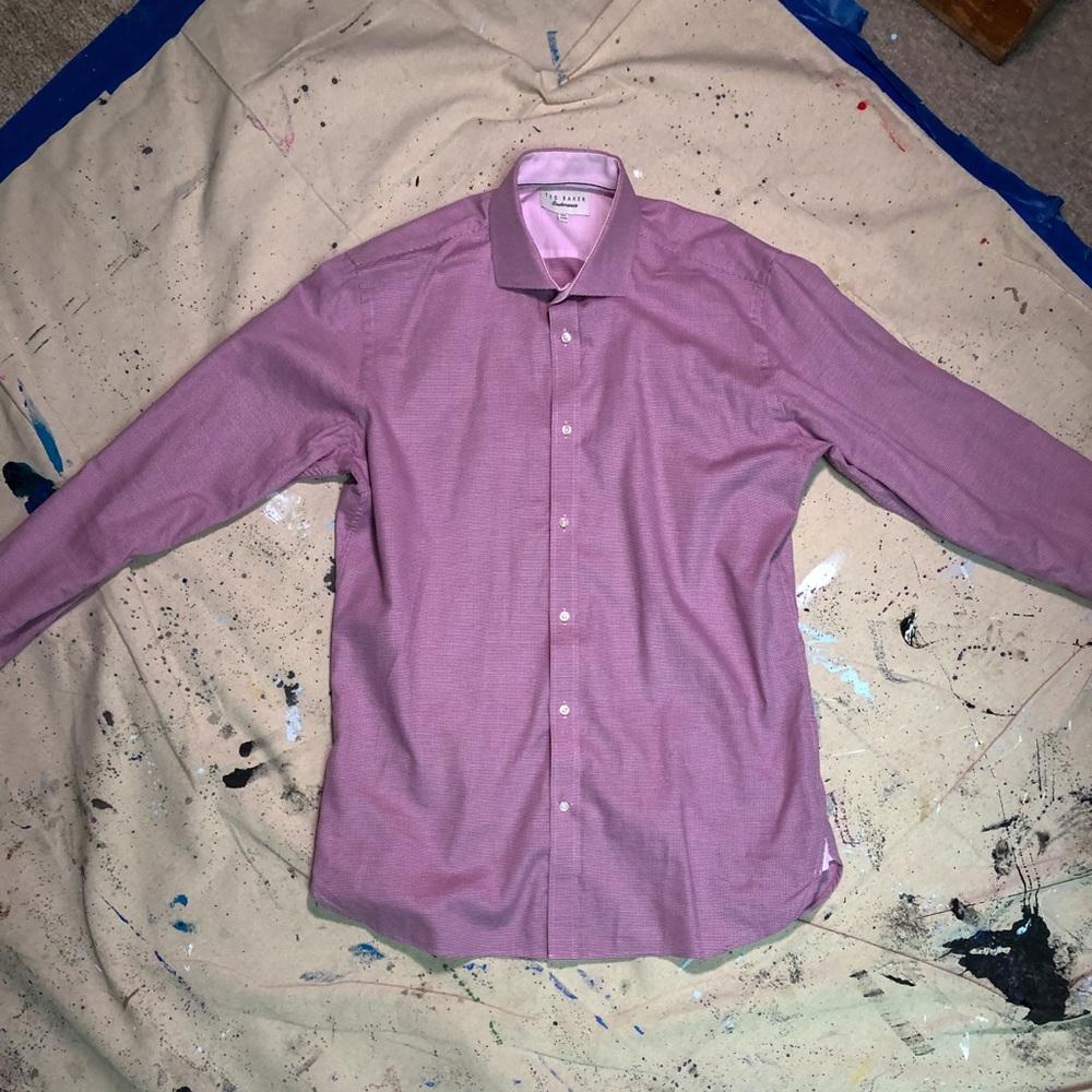 Pink Ted Baker Button Up Shirt